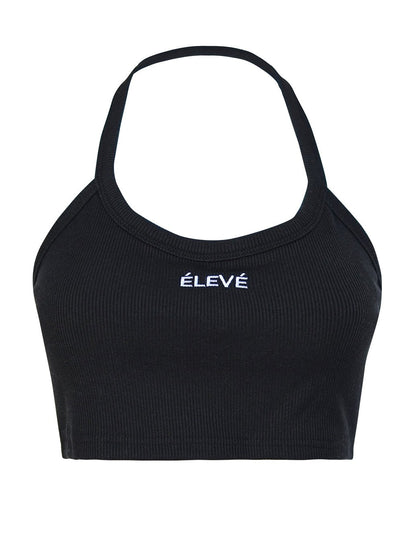 THE ELLE CROP - NOIR Élevé