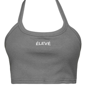 THE ELLE CROP - SILVERSTONE Élevé
