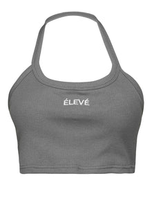 THE ELLE CROP - SILVERSTONE Élevé