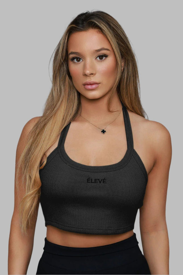 THE ELLE CROP NOIR- Élevé