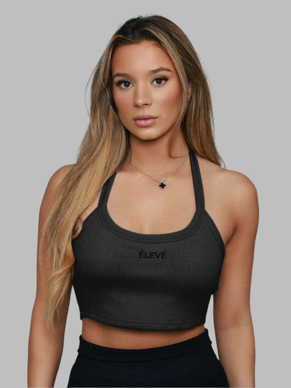 THE ELLE CROP NOIR- Élevé