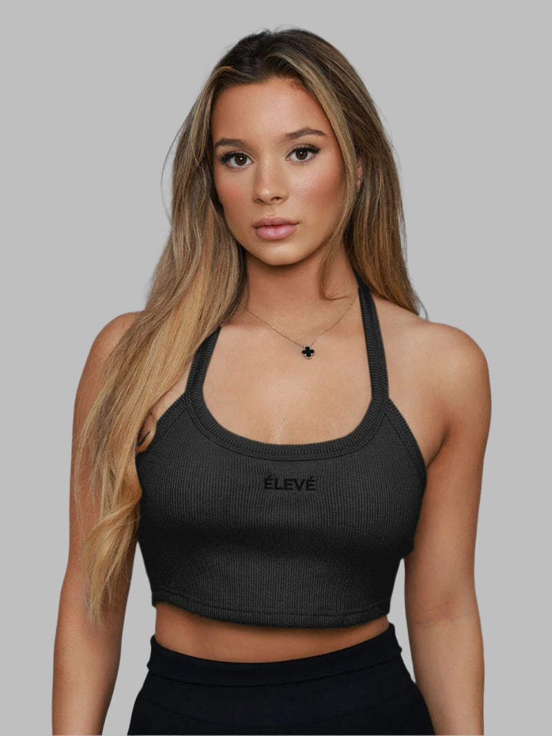 THE ELLE CROP NOIR- Élevé