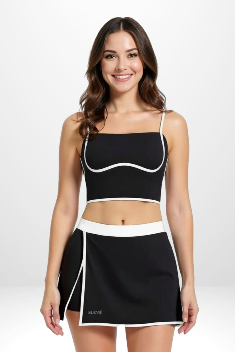THE ÉPURE BRA TANK - NOIR CLASSIC Élevé