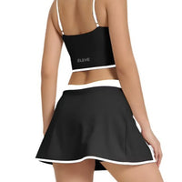 THE ÉPURE SPORTS BRA - NOIR CLASSIC Élevé