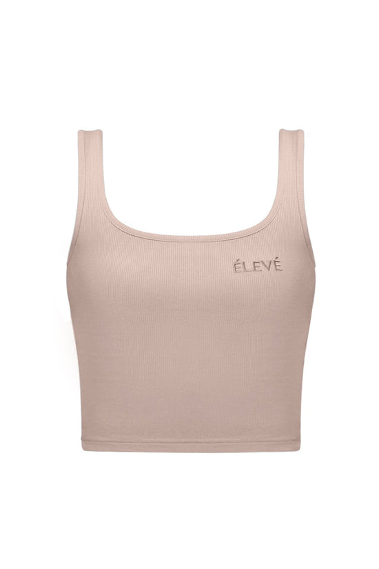 THE LAYLA LOUNGE TANK - Oat Milk Élevé