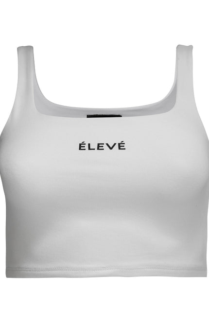 The Margot Tank - Blanche (white) Élevé
