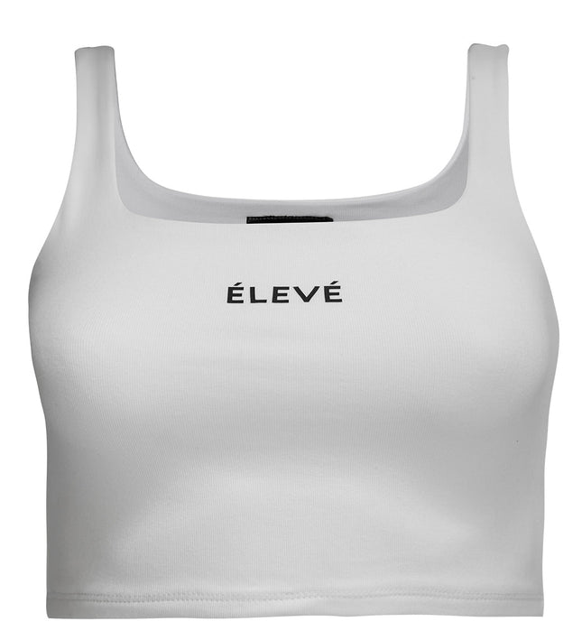 The Margot Tank - Blanche (white) Élevé