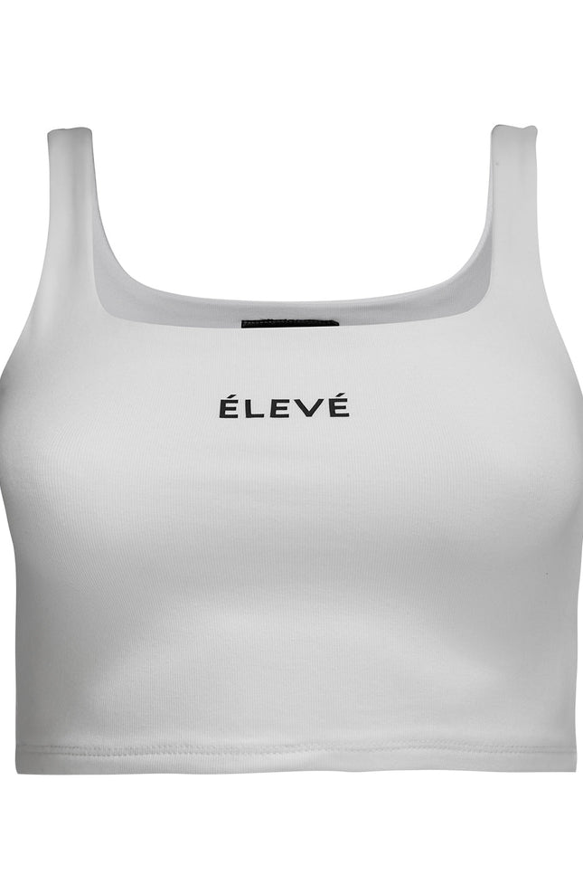 The Margot Tank - Blanche (white) Élevé