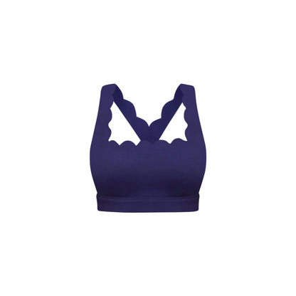 THE ST. TROPEZ SPORTS BRA - AUBERGINE Élevé