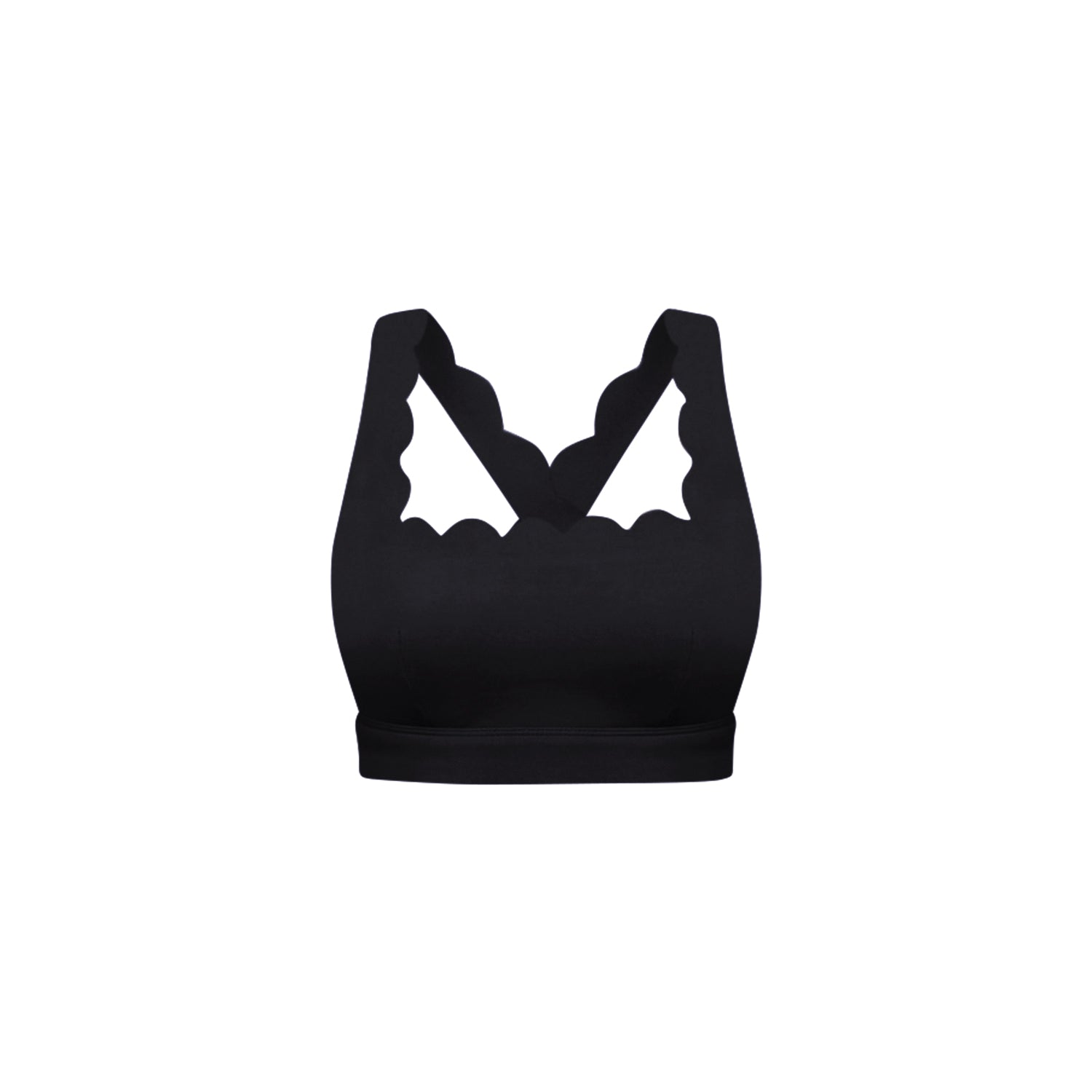 THE ST. TROPEZ SPORTS BRA - noir-Élevé