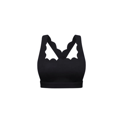 THE ST. TROPEZ SPORTS BRA - noir-Élevé