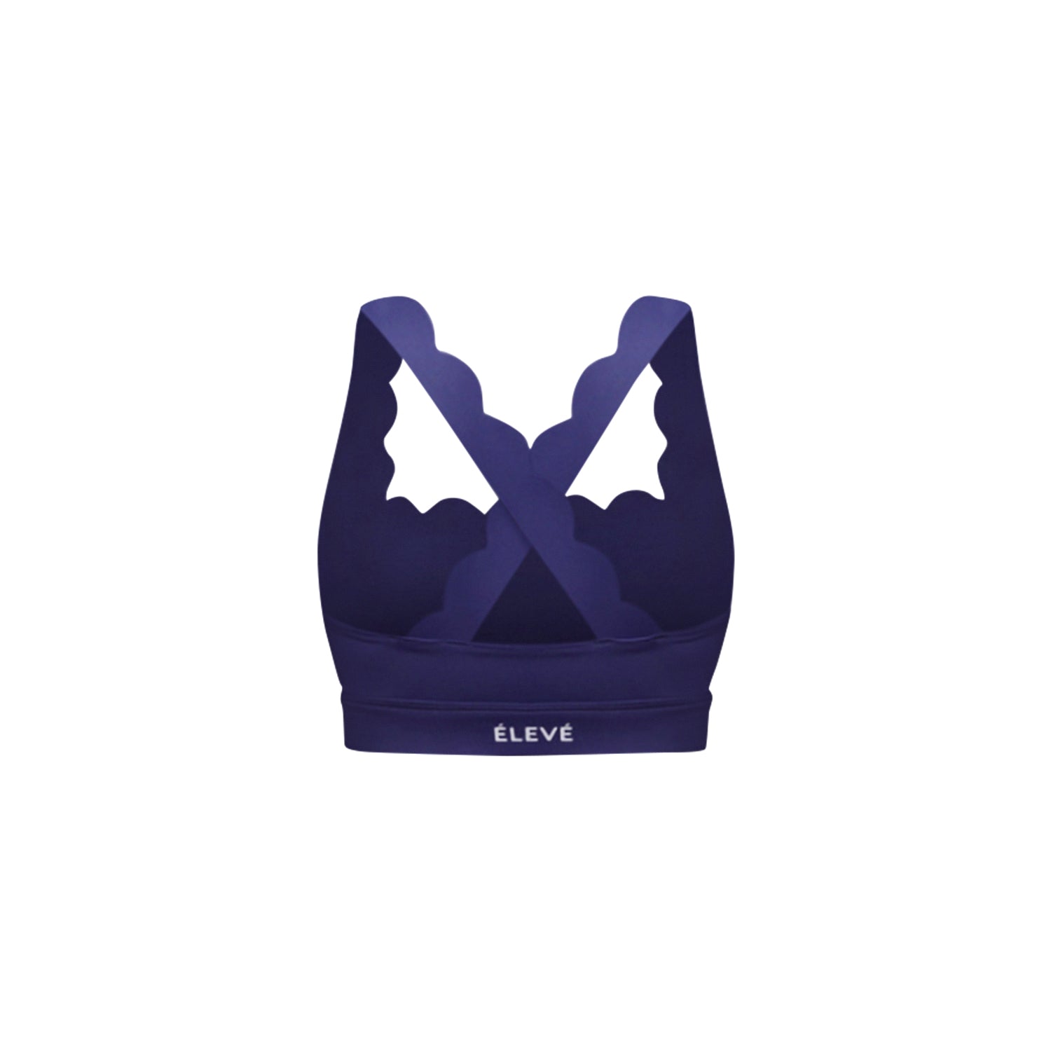 THE ST. TROPEZ SPORTS BRA - AUBERGINE Élevé