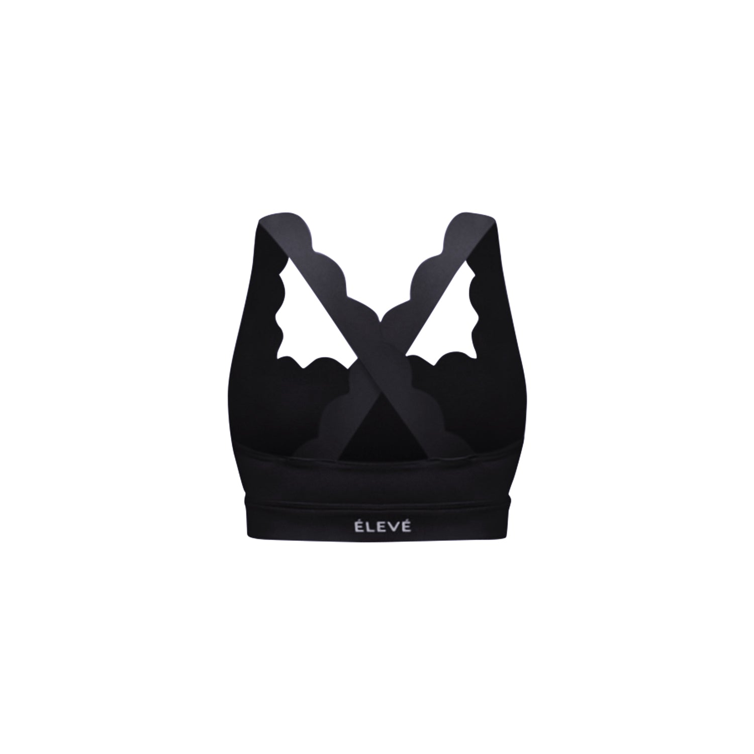 THE ST. TROPEZ SPORTS BRA - noir-Élevé