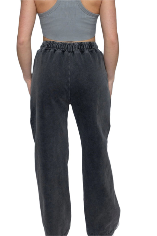 THE VINTAGE SYDNEY WIDE - LEG JOGGERS - Élevé