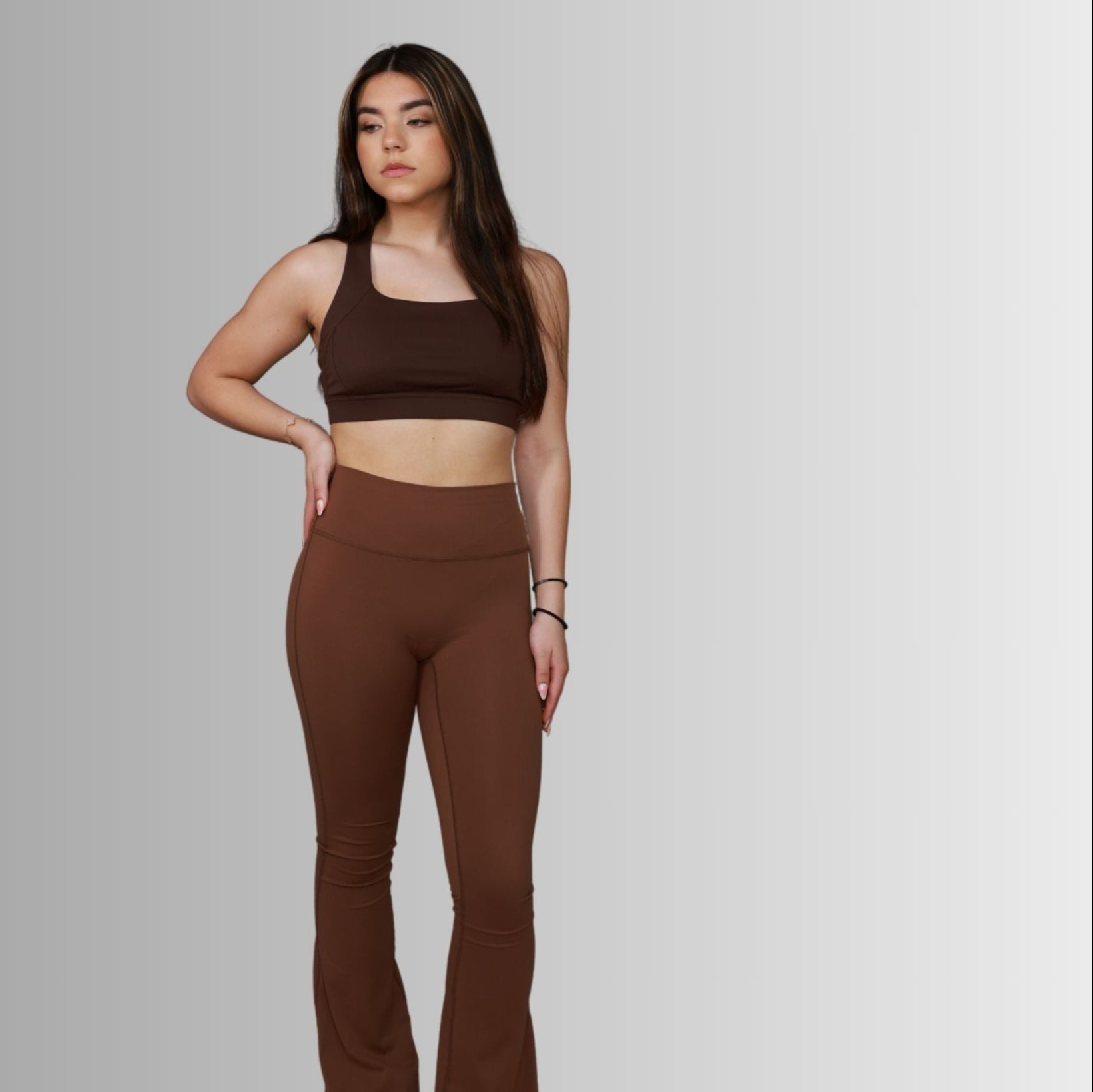 V - SCULPT FLARE LEGGINGS - Élevé