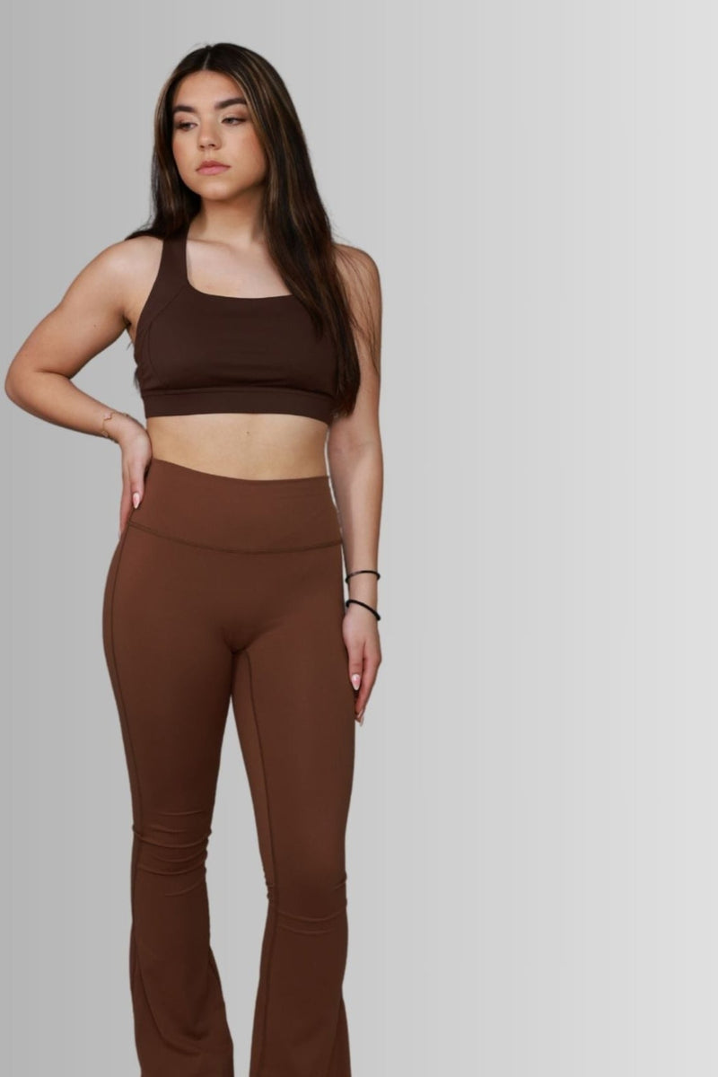 V - SCULPT FLARE LEGGINGS - Élevé