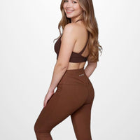 V - SCULPT LEGGINGS -MOCHA- Élevé
