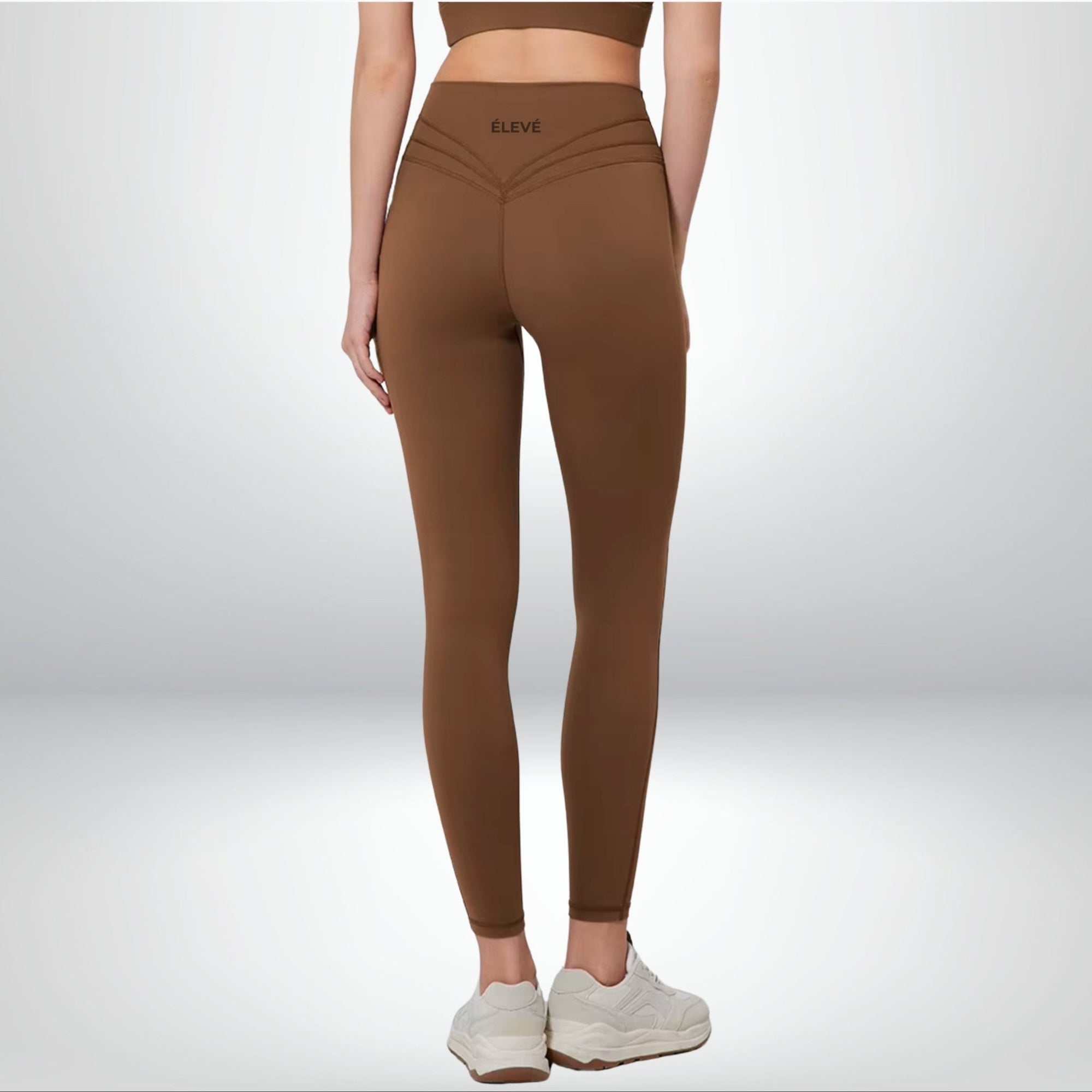 V - SCULPT LEGGINGS - Mocha Élevé
