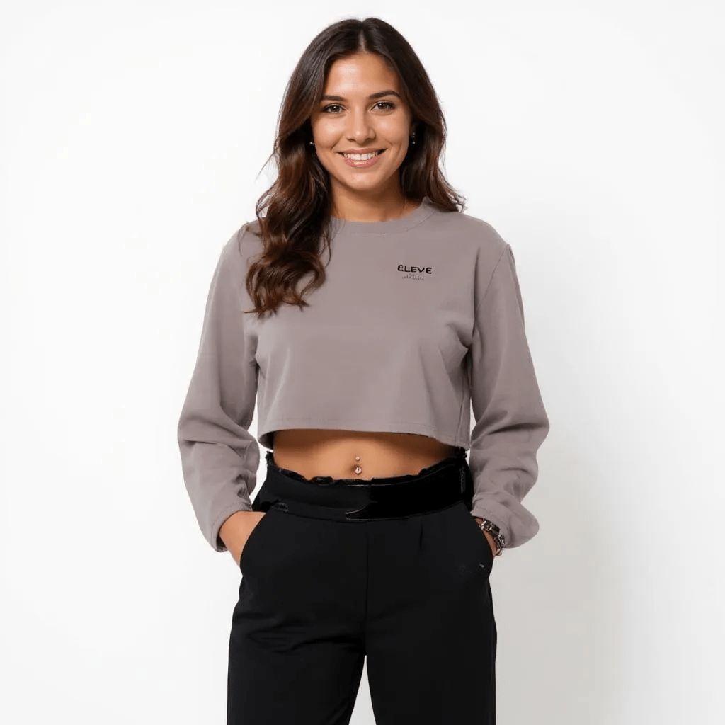 The Élevé Vintage Crop Crew - SHADOW-ÉLEVÉ